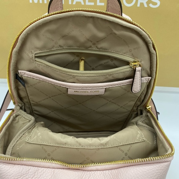 MICHAEL KORS ERIN MEDIUM BACKPACK POWDER Blush - Picture 14 of 16
